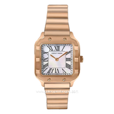 CHRIST VERRA CV 514723L-15 WHT/MOP Rosegold Dial White Stainless Steel